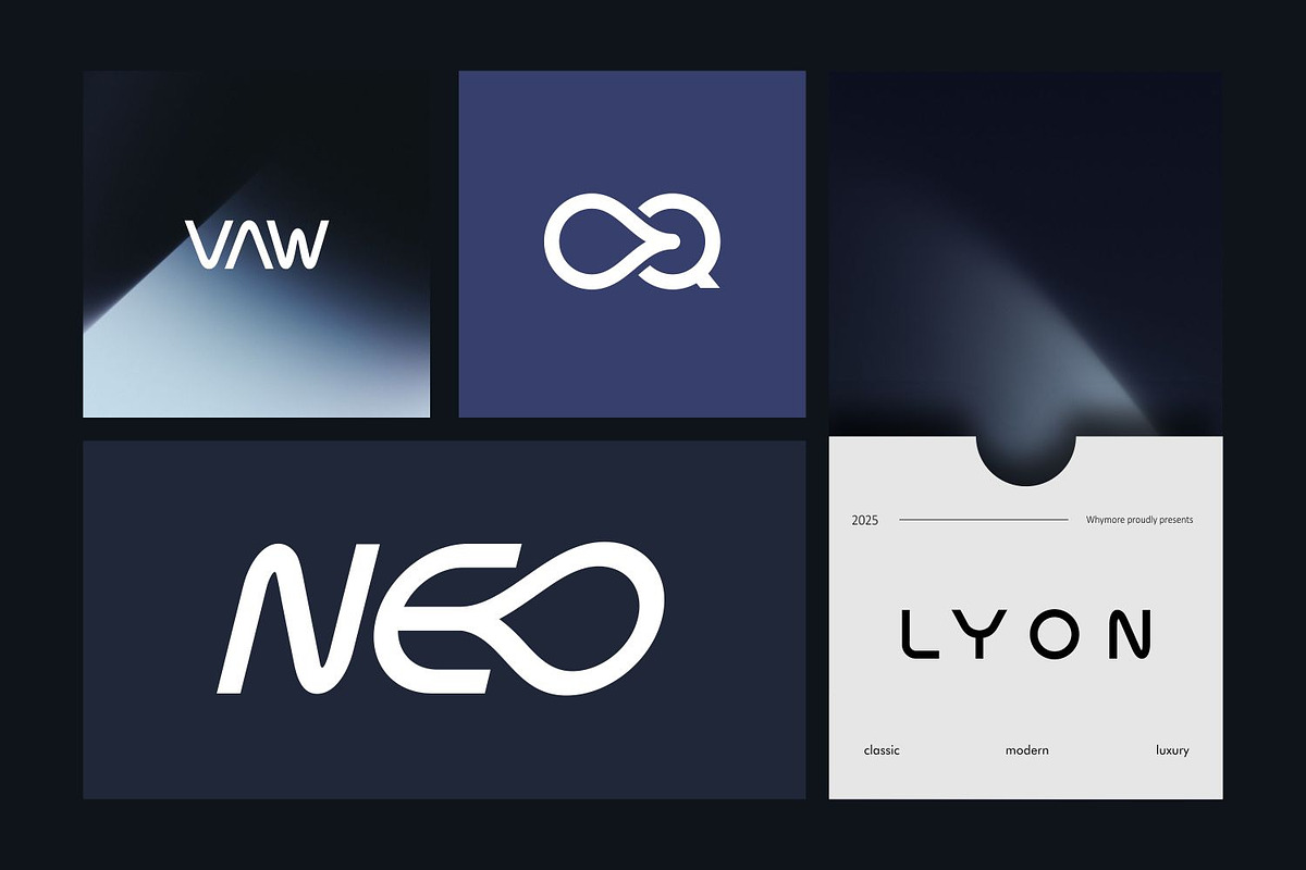 Oqygen - Futuristic Font Logo Brand, a Sans Serif Font by WhymoreArt (Photo 3 of 11)