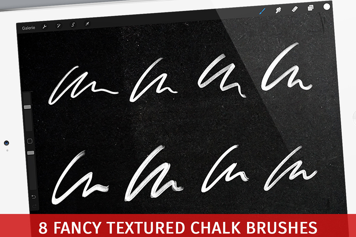 The Great Procreate Chalk Brushpack, a Brush Add-On by Studio FabianFischer (Photo 2 of 6)