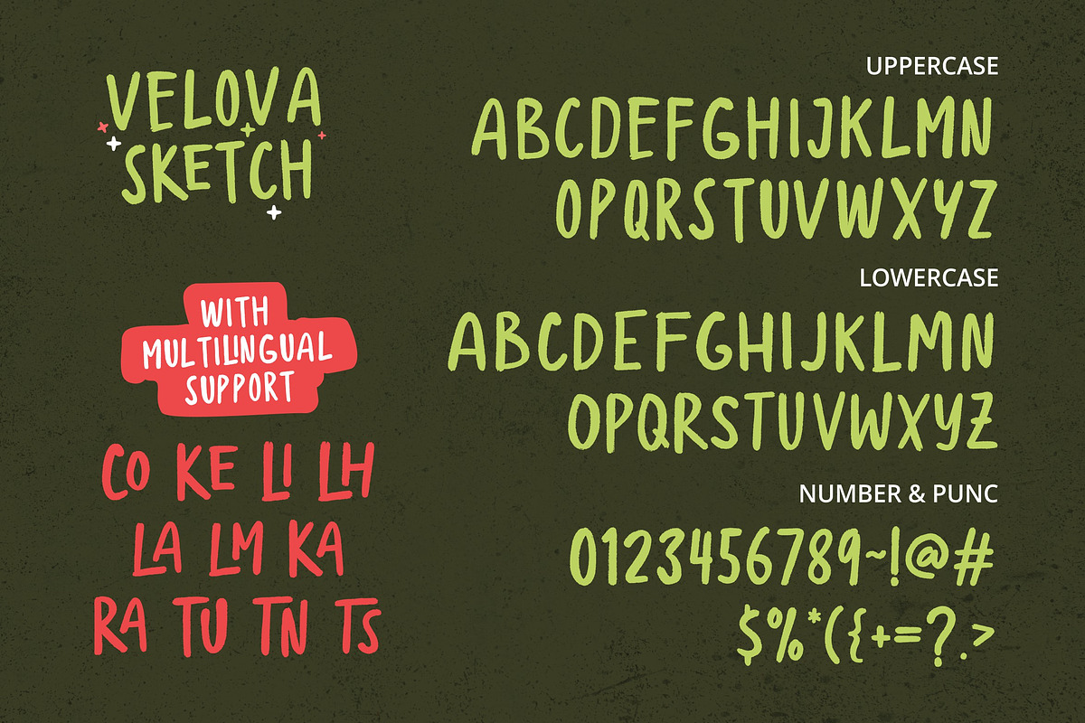 Velova Sketch - Draw Font, a Handwritten Font by ErgibiStudio (Photo 9 of 10)
