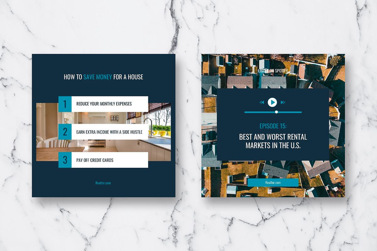 Real Estate Instagram Template Canva, a Social Media Template by Design District (Photo 28 of 39)