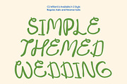 CS Willard – Whimsy Script Font, a Script Font by Craft Supply Co. (Thumbnail 5 of 8)