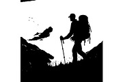 Hiking Adventure Vector Set, an Object Graphic by Creativeshirt (Thumbnail 4 of 13)