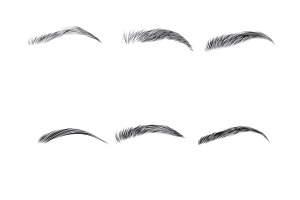 Eyebrows Set 3 Procreate Brush Stamp