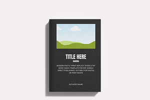 Modern Photo Book Template for Canva, a Templates & Theme by Wilsonian Press