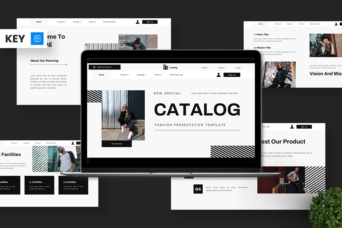 Catalog - Fashion Keynote