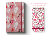 Modern Love | Seamless Patterns, a Pattern Graphic by The Collective Studio (Thumbnail 2 of 9)