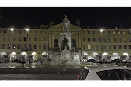 Piazza carlo alberto and monument to, an Architecture Photo by Media Whale Stock