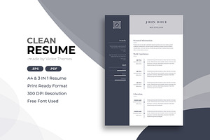 Web Developer CV Template