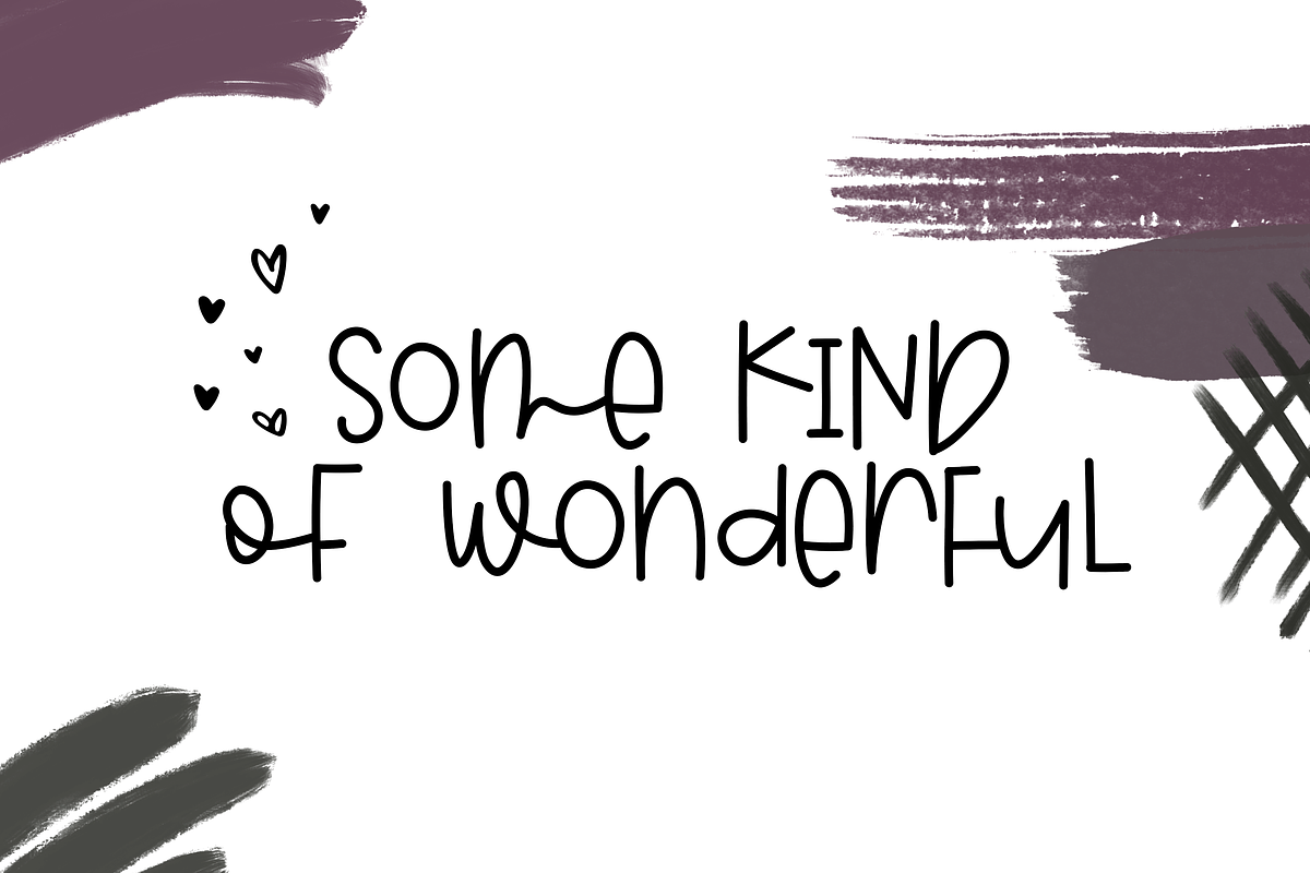 Blackberry - Quirky Handwritten Font preview 3