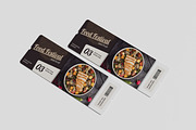 ticket mockup, a Flyer Template by kebunmockup (Thumbnail 3 of 5)