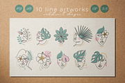 Tropical Velvet Jade Beauty, a Decorative Illustration by Illustana (Thumbnail 3 of 21)