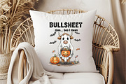 Funny Cow Halloween PNG, an Illustration by DreamCafeArt (Thumbnail 6 of 7)