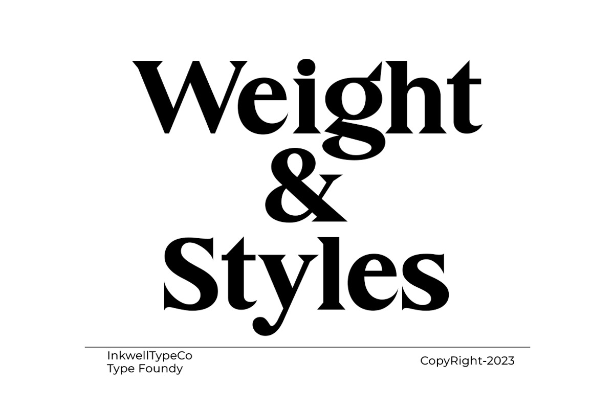 Galens | Serif font family, a Font by InkwellTypeCo (Photo 2 of 11)