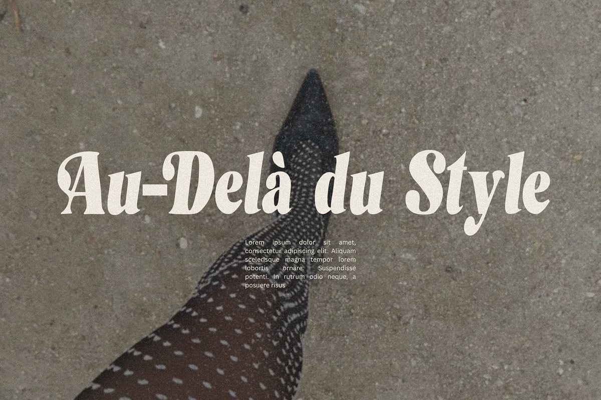 Atelier Modern Serif Font, a Serif Font by Nonceni (Photo 12 of 15)