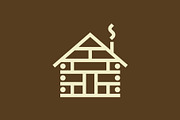 Cabin Woods Cottage Outdoor Logo, a Branding & Logo Template by Buqancreative (Thumbnail 3 of 4)