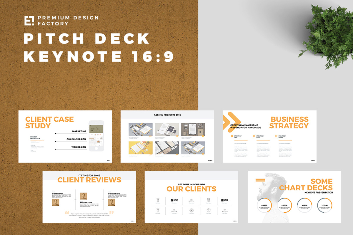 Pitchdeck Presentation Keynote, a Presentation Template by Egotype (Photo 5 of 12)