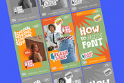Boycot Ranco, a Sans Serif Font by Ideal Eksis (Thumbnail 9 of 9)