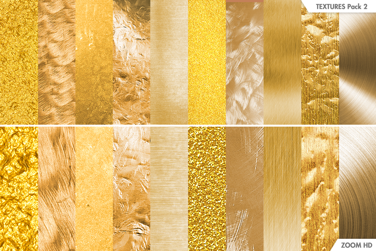 40 Premium GOLD Textures, a Texture Graphic by WG DESIGN (Photo 3 of 5)