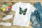 Cyberpunk Daisy Sublimation PNG, an Animal Illustration by FloridPrintables (Thumbnail 11 of 12)