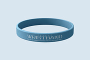 Silicone Wristband Mockup, a Product Mockup by Design Squad (Thumbnail 4 of 4)
