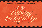 The Hildesheim Monoline Script, a Script Font by Letterhend Studio (Thumbnail 2 of 9)