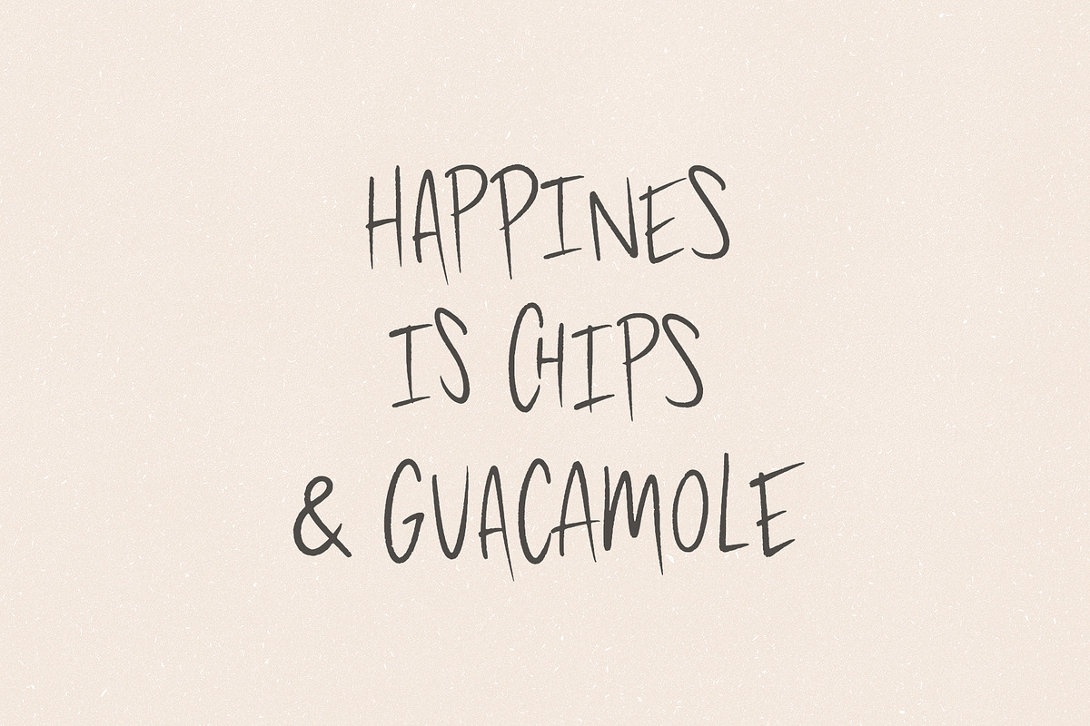 Chimera // A Carefree Font, a Script Font by Megs Lang (Photo 8 of 9)