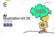 Minimal AI line Illustration, a Person Illustration by springrain studio (Thumbnail 1 of 10)