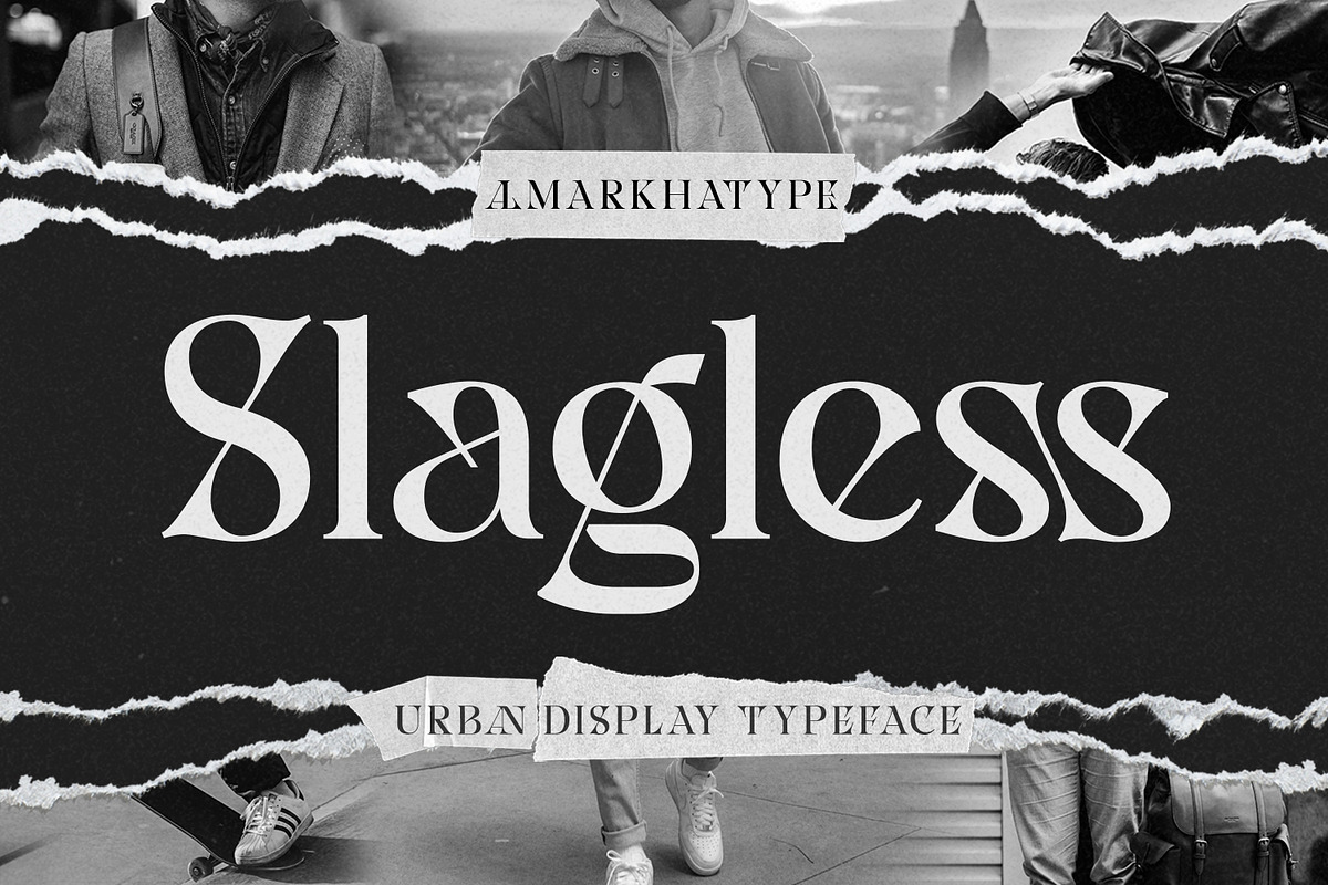 Slagless - Urban Display Serif, a Serif Font by Almarkhatype (Photo 12 of 12)
