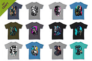Bundle 29 T-Shirt-designs. Cyberpunk, an Animal Illustration by KENO Mascots (Thumbnail 2 of 4)