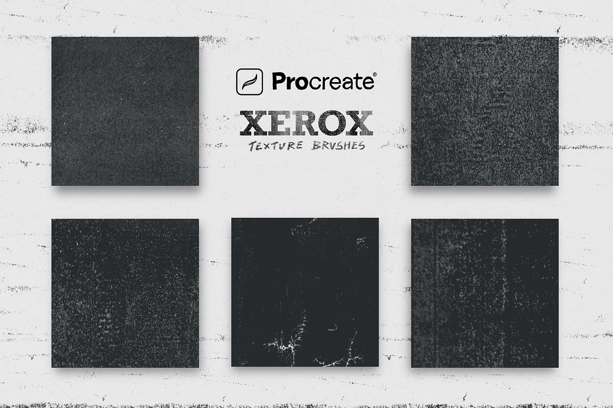 XEROX Brushes for Procreate, a Brush Add-On by wwowly (Photo 4 of 5)