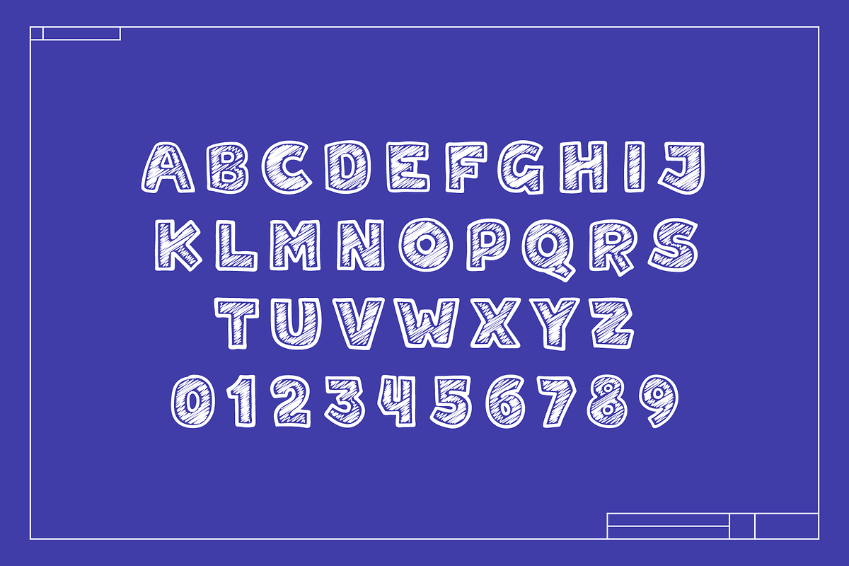 White Marker sketching font, a Font by kaer_shop (Photo 2 of 11)