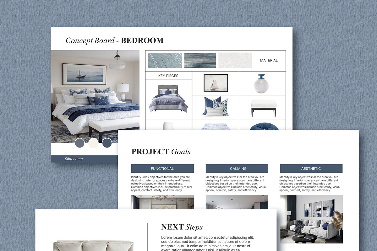 Minimal Interior Design Presentation preview 3