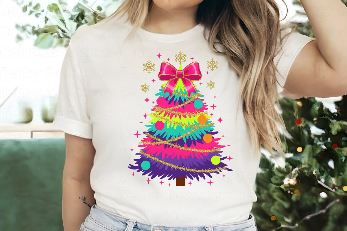 Colorful Glitter Christmas Coquette, an Illustration by Daily.Designs (Photo 4 of 5)