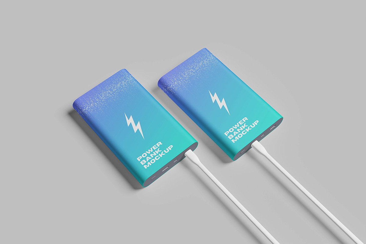 Power Bank Mockup, a Product Mockup by MrLetters (Photo 4 of 5)