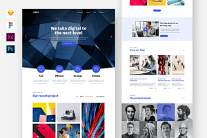 Alpha - Digital Agency Web Template