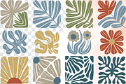 Groovy Earth Tone Flower PNG Set, an Object Graphic by Flourish Spark (Thumbnail 3 of 10)