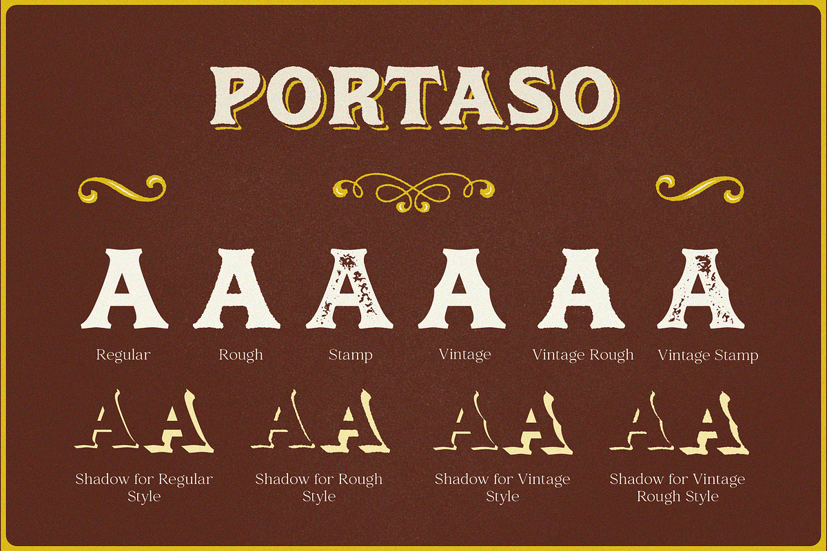 Portaso, a Serif Font by Larin Type Co. (Photo 3 of 12)