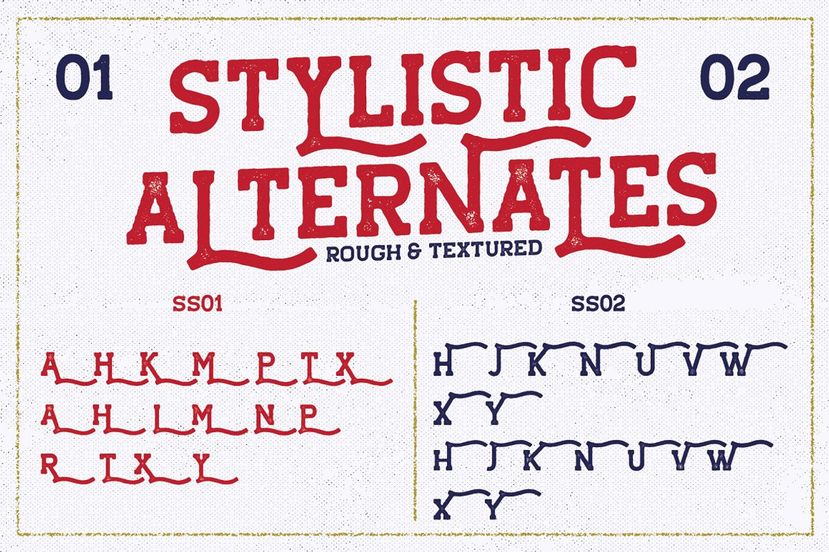 VT Hansel - Vintage Display Font preview 7