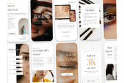100 Beige MakeUp Social Media Story, a Social Media Template by PatternLab. (Thumbnail 8 of 9)