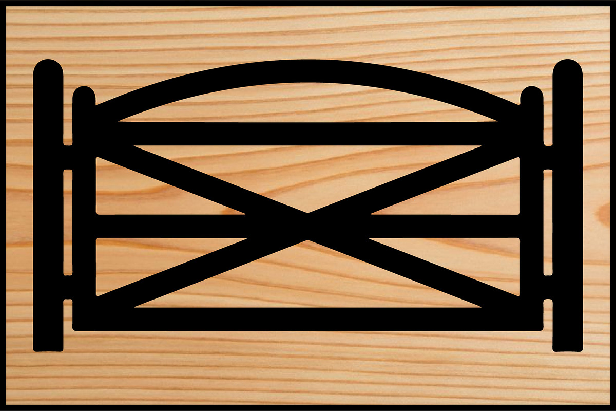 17 Wood Metal Fence Silhouette Vecto, an Illustration by Designer_Momina (Photo 4 of 4)