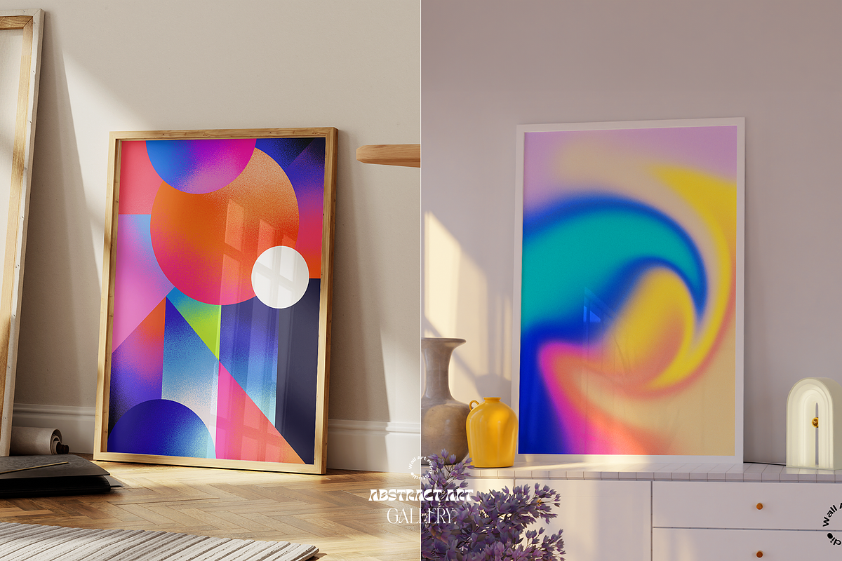 Abstract Art Bundle, a Graphic by Wall Art Print Studio (Photo 19 of 31)