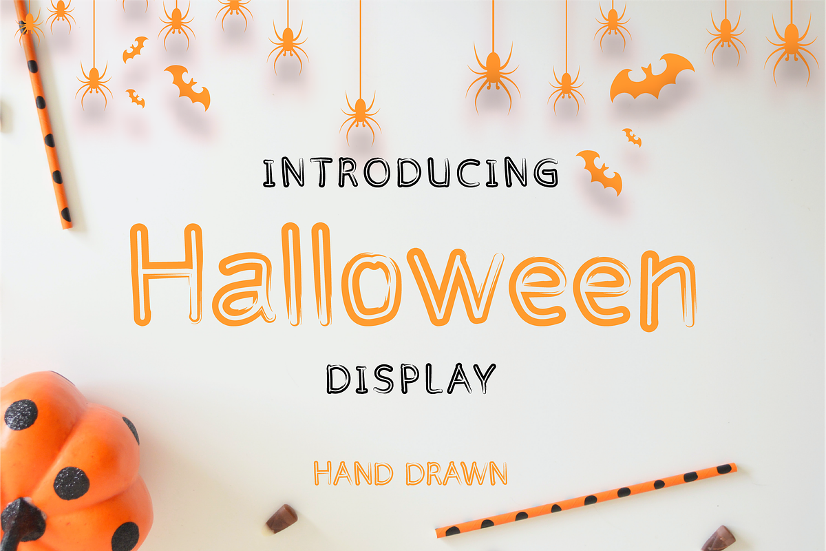 Halloween, a Handwritten Font by Wangsinawang Studio (Photo 1 of 7)