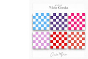 White Checkered Seamless Patterns, a Pattern Graphic by Creative Matrix82 (Thumbnail 6 of 7)