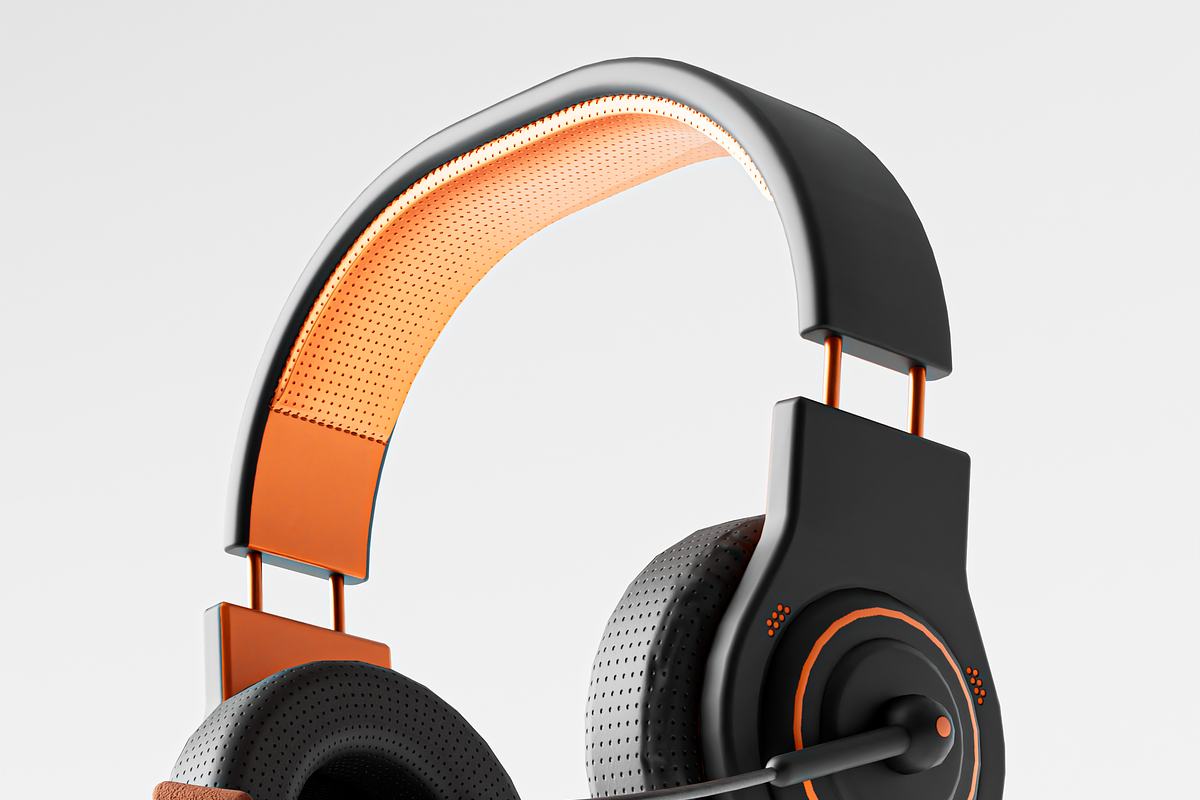 Headphones, an Object 3D Model by Snji | 3D Models (Photo 6 of 9)