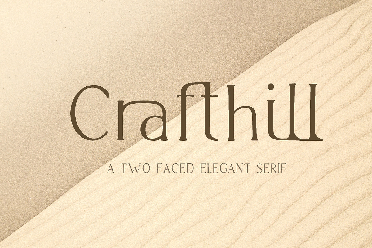 Crafthill. Elegant Serif Font. preview 7