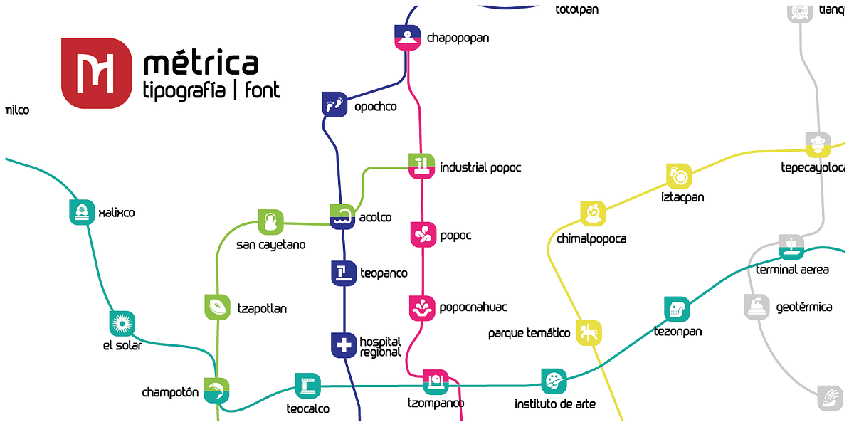Metrica, a Sans Serif Font by Ixipcalli (Photo 4 of 5)
