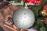 Christmas hand drawn clipart, an Animal Illustration by NataLyaroArt (Thumbnail 12 of 13)