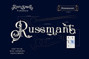 Rusty Store, a Blackletter Font by alit design (Thumbnail 4 of 24)