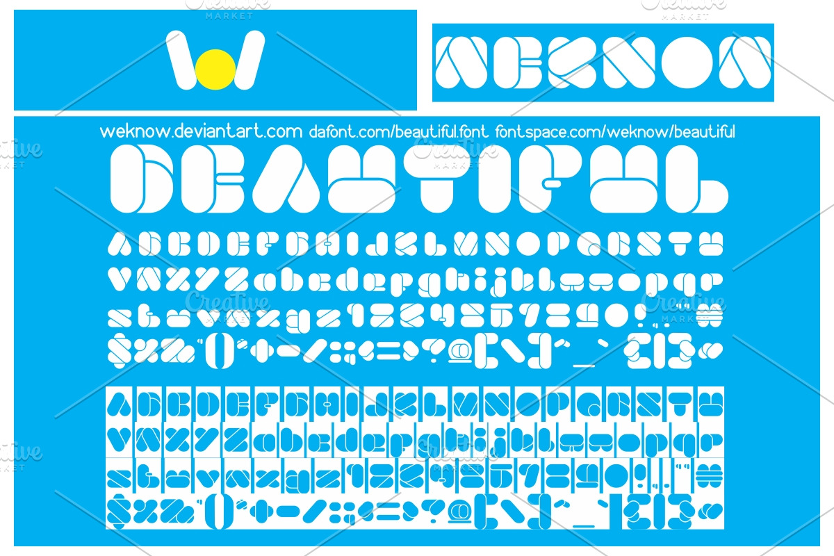 beautiful font preview 2