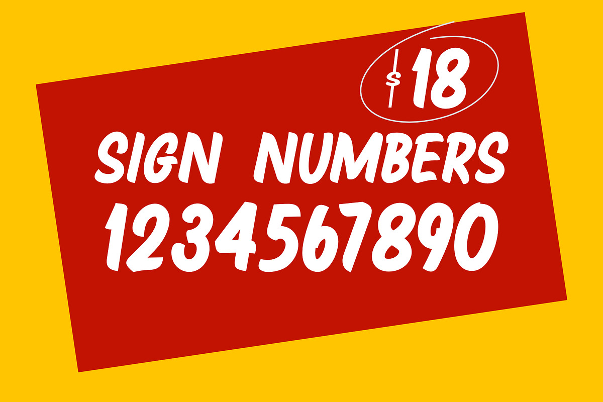 Deal | Modern Sign Painter Font, a Serif Font by Andika Fez (Photo 4 of 8)